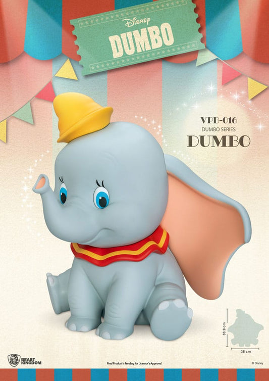 Disney Piggy Vinyl Bank Functional Dumbo 34 cm 4711385242331