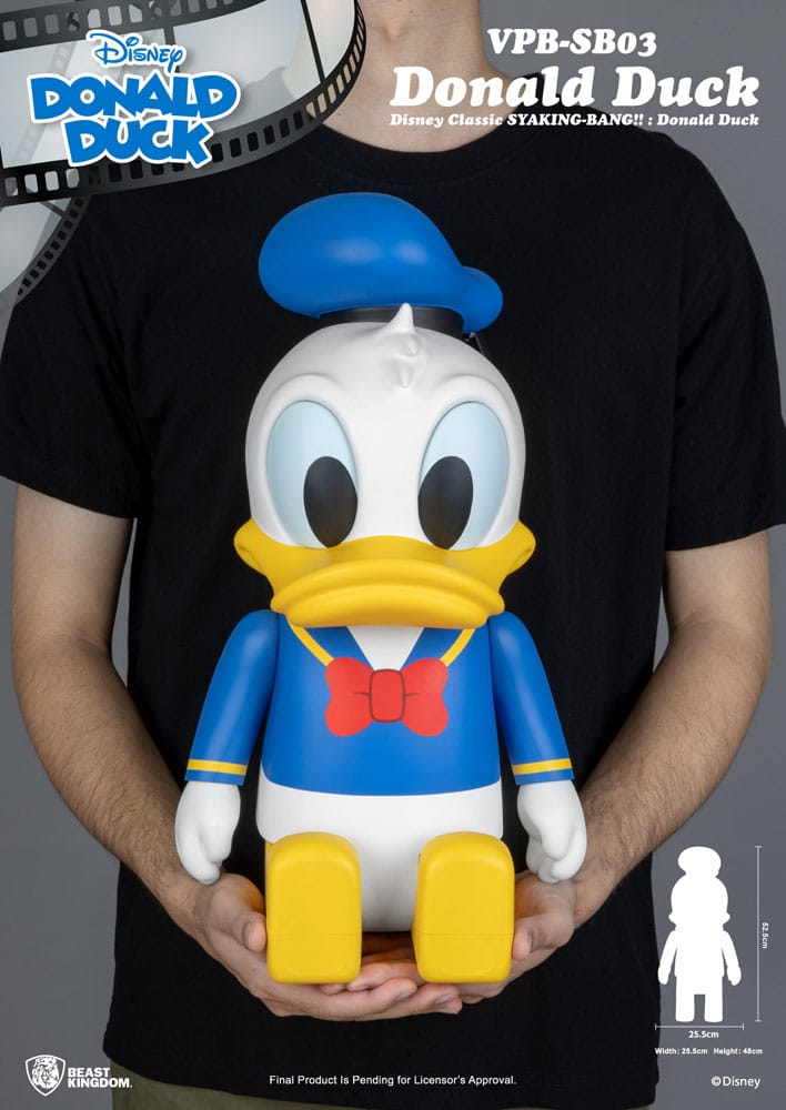 Disney Syaing Bang Vinyl Bank Mickey and Friends Donald Duck 53 cm 4711385246728