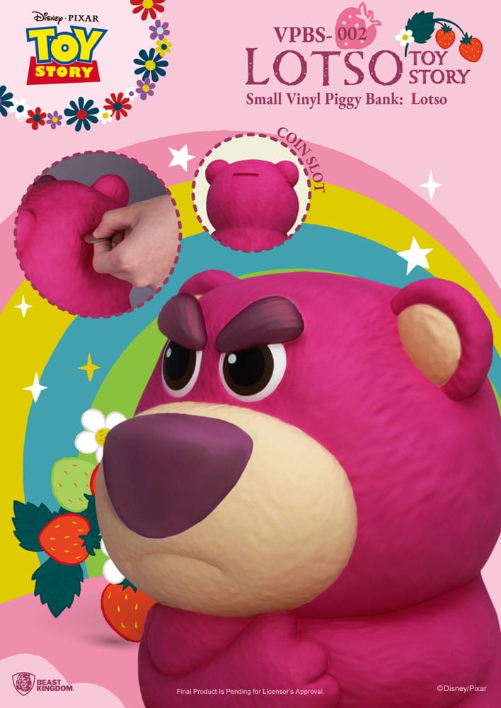 Toy Story Piggy Vinyl Bank Lotso 24 cm 4711385244731