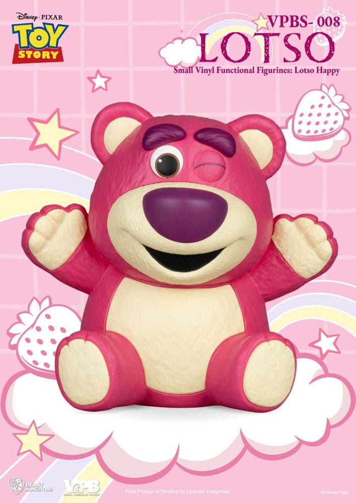 Toy Story Piggy Vinyl Bank Lotso Happy Vers. 25 cm 4711385252026