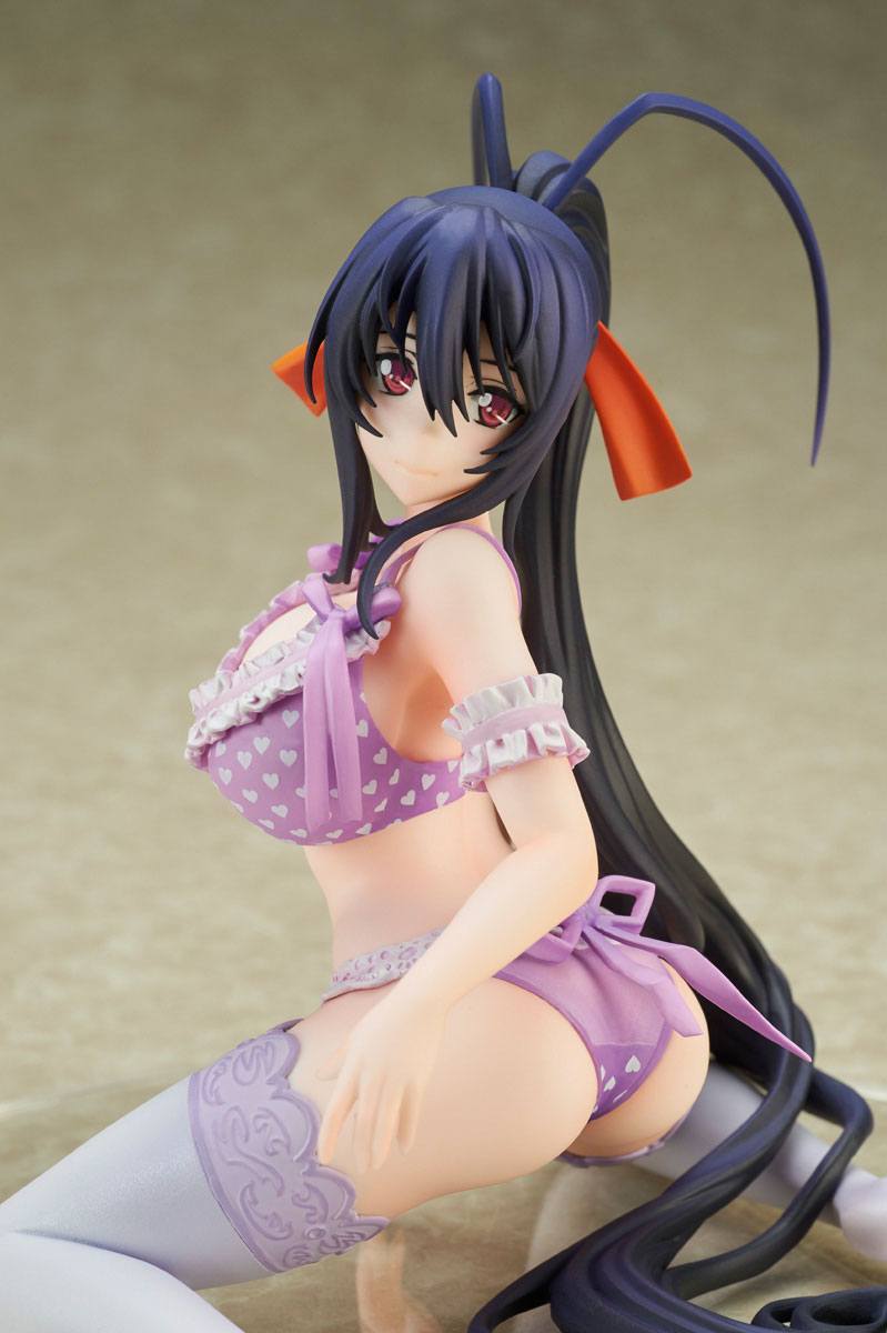 High School DxD HERO PVC Statue 1/7 Himejima Akeno Lingerie Ver. (re-run) 14 cm 4573347243899