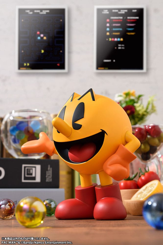 Pac-Man PVC Statue SoftB Half PAC-MAN (re-run) 15 cm 4573347243790