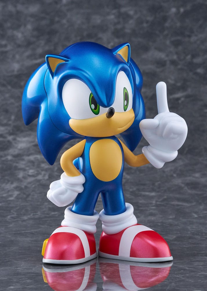 Sonic The Hedgehog Sofbi Vinyl Figure Sonic Metallic Ver. 15 cm 4573347243837