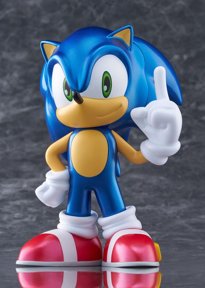 Sonic The Hedgehog Sofbi Vinyl Figure Sonic Metallic Ver. 15 cm 4573347243837