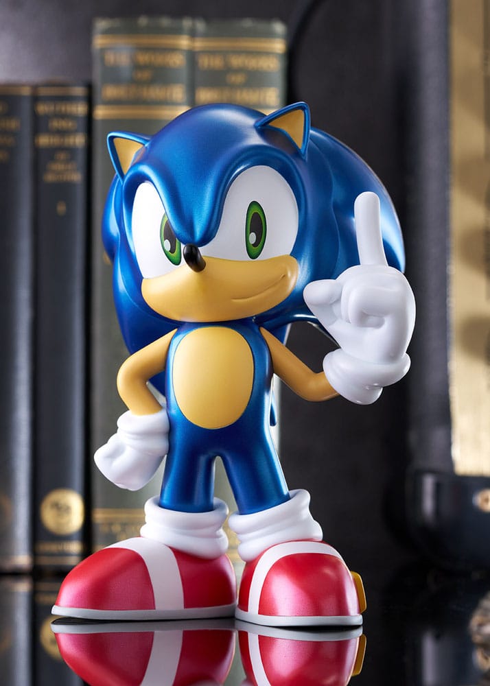 Sonic The Hedgehog Sofbi Vinyl Figure Sonic Metallic Ver. 15 cm 4573347243837