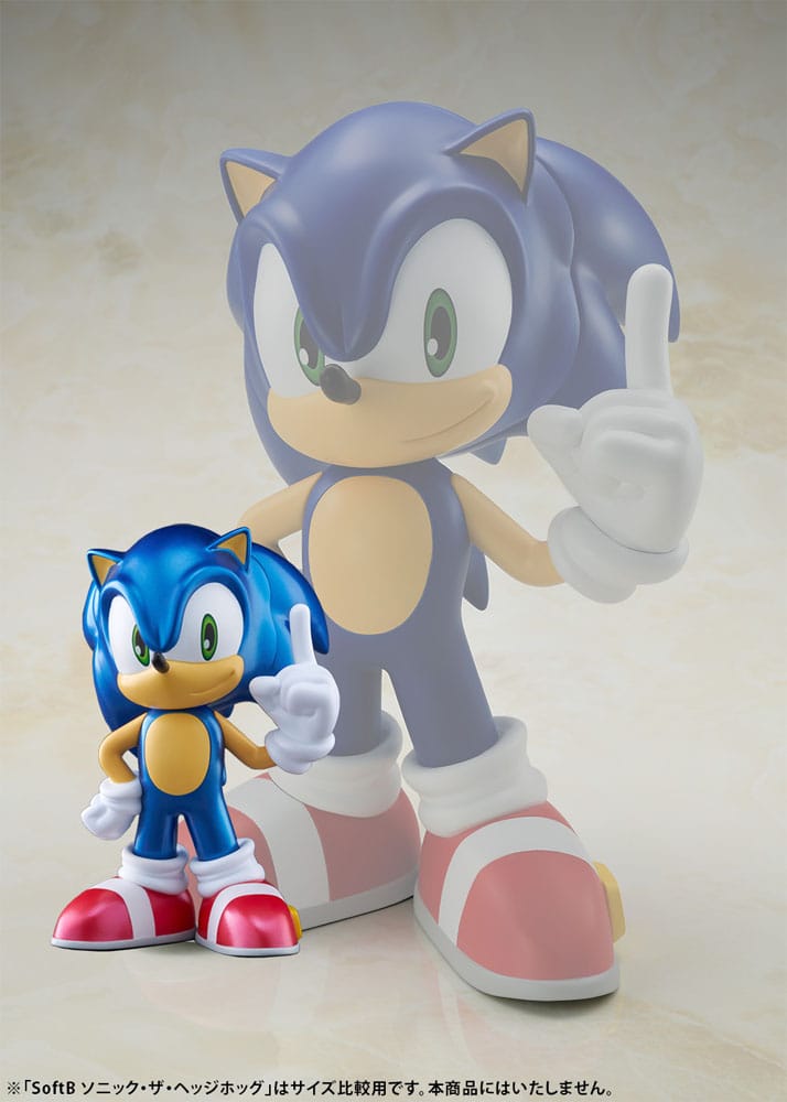 Sonic The Hedgehog Sofbi Vinyl Figure Sonic Metallic Ver. 15 cm 4573347243837