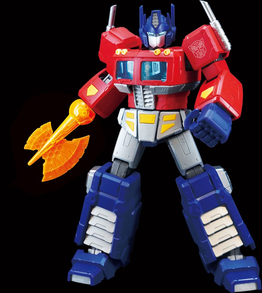 Transformers Blokees Plastic Model Kit Action Edition 01 G1 Optimus Prime 0858050008602