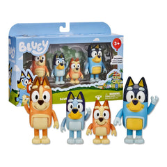 Bluey Action Figures 4-Pack 0630996130094