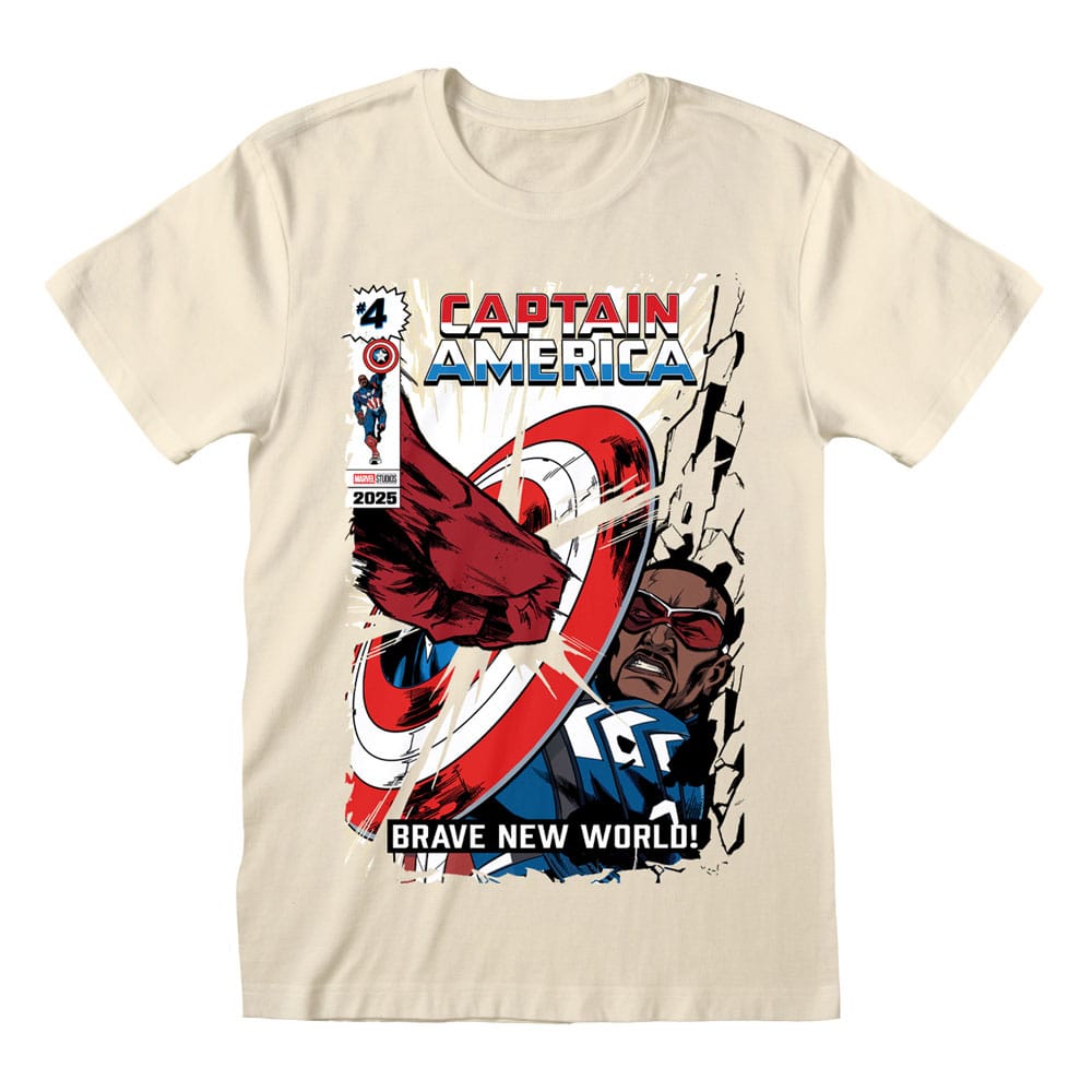 Captain America Brave New World T-Shirt Impact Size S 5056811529037