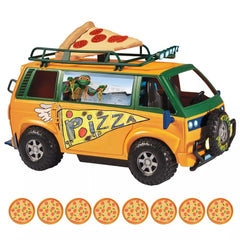 Teenage Mutant Ninja Turtles: Mutant Mayhem Vehicle Pizzafire Van 20 cm 0043377834687