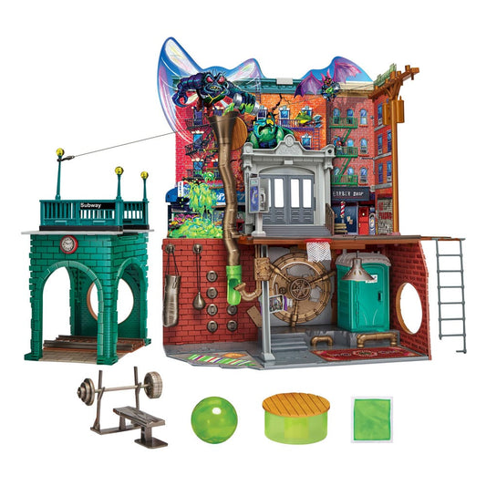 Teenage Mutant Ninja Turtles: Mutant Mayhem Playset Headquarter 0043377834786