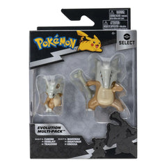 Pokemon: Evolution Select Action Figures 2-Pack Cubone, Marowak 0191726434399