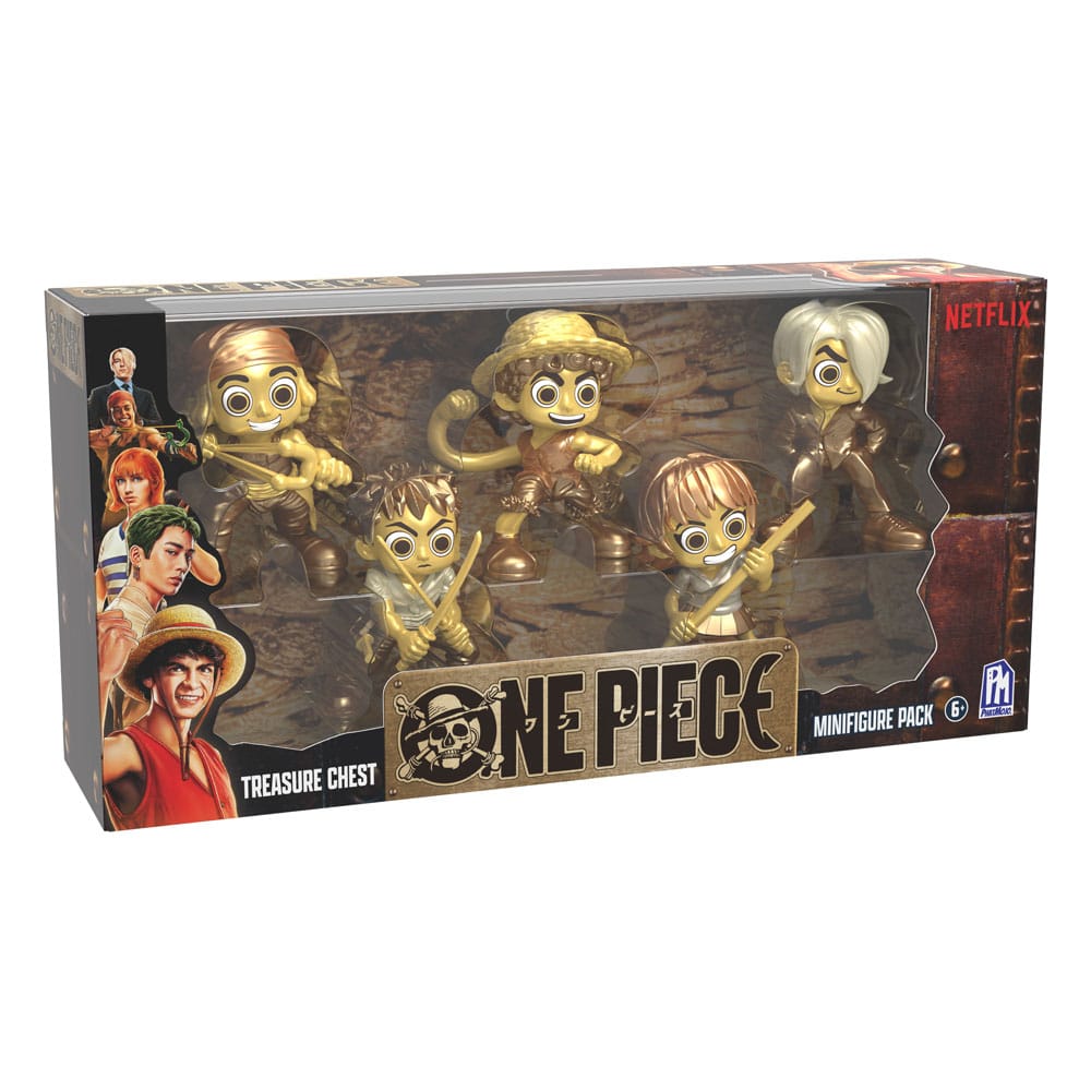 One Piece Mini figures Set Gold 6 cm 0810087215699