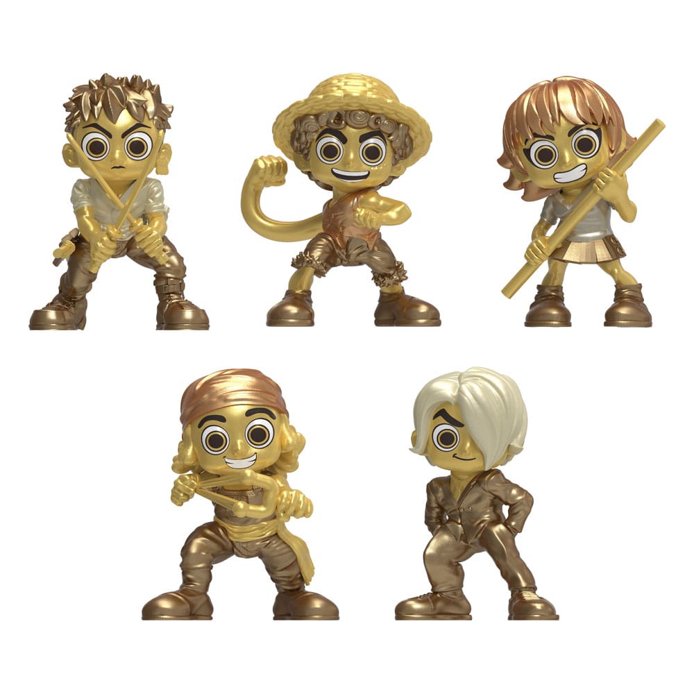 One Piece Mini figures Set Gold 6 cm 0810087215699