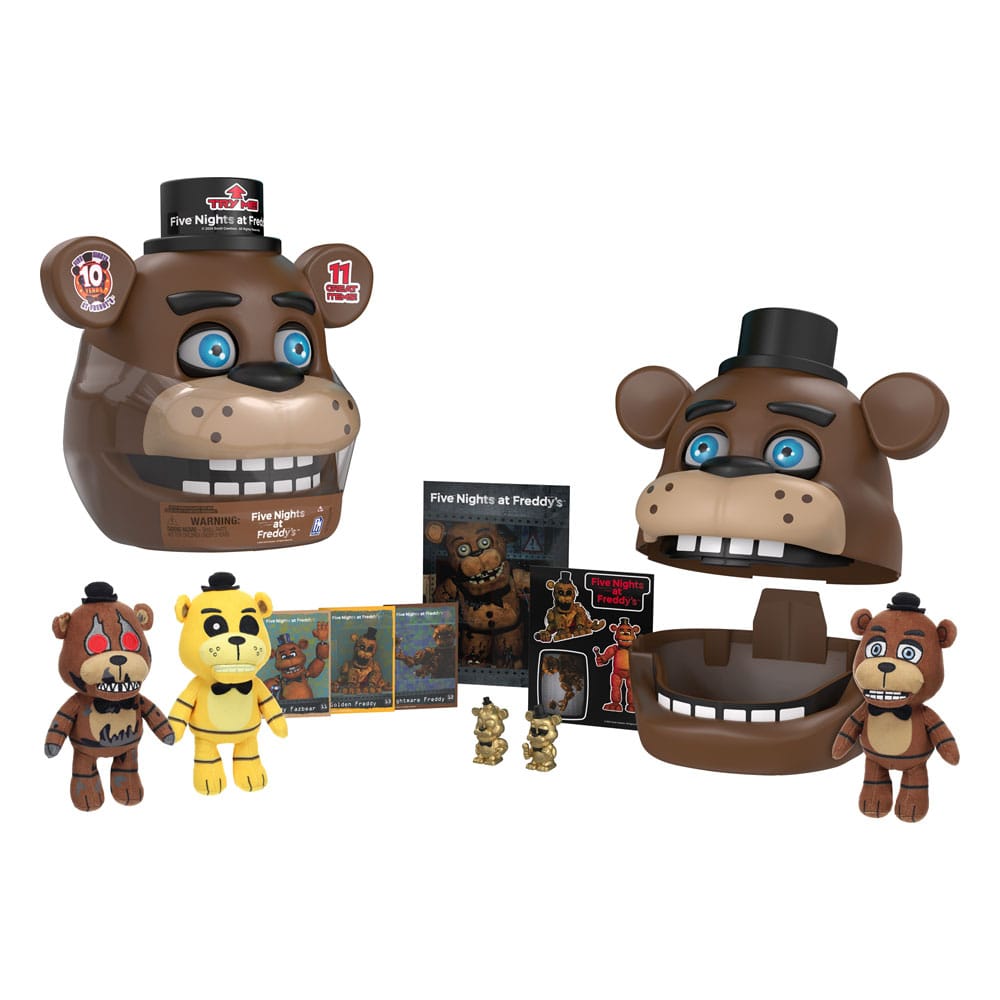 Five Nights at Freddy's Action Figure Freddy Alive Head Bundle 0810087217006