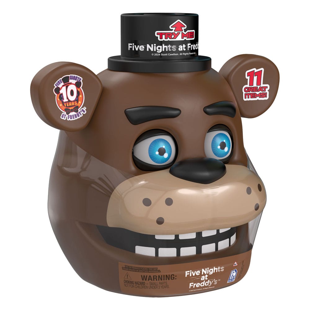 Five Nights at Freddy's Action Figure Freddy Alive Head Bundle 0810087217006