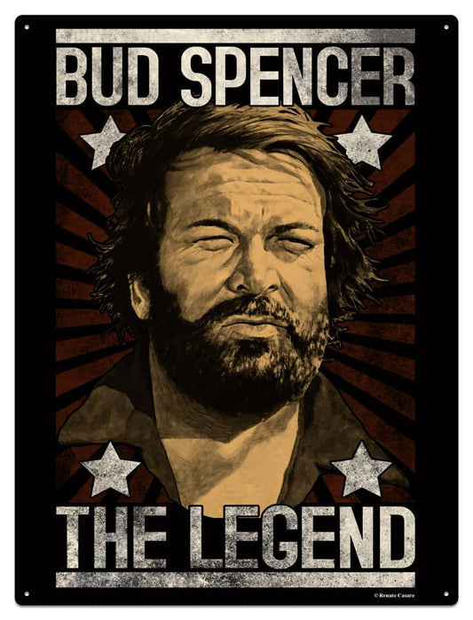 Bud Spencer Tin Sign The Legend 20 x 30 cm 4250778122848