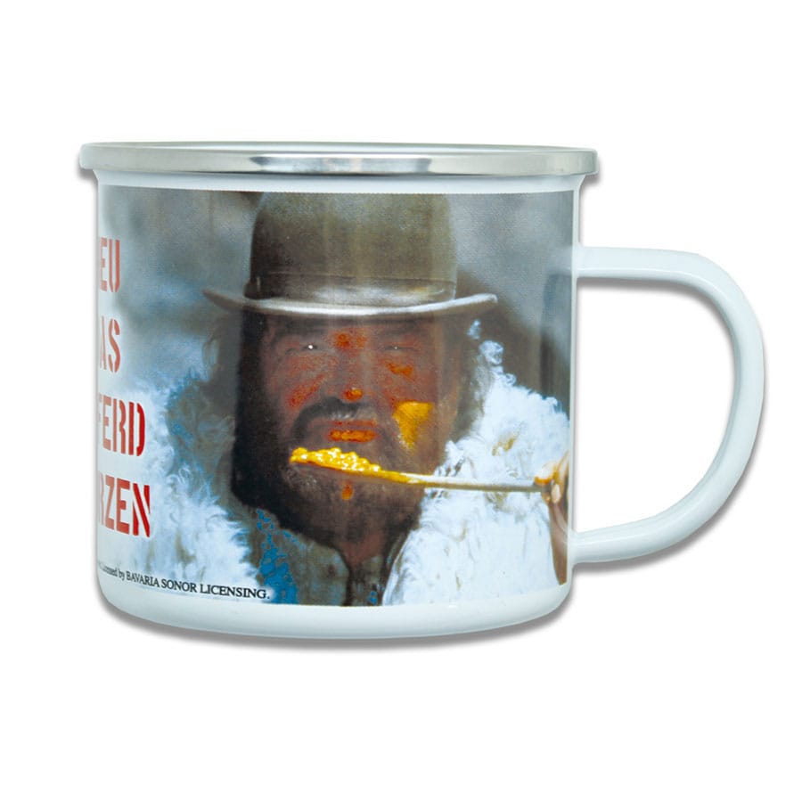 Bud Spencer Enamel Mug Ohne Heu kann das beste Pferd... 4250778167924