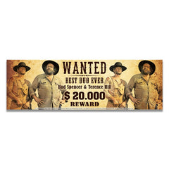 Bud Spencer & Terence Hill Enamel Mug Wanted 4250778167948