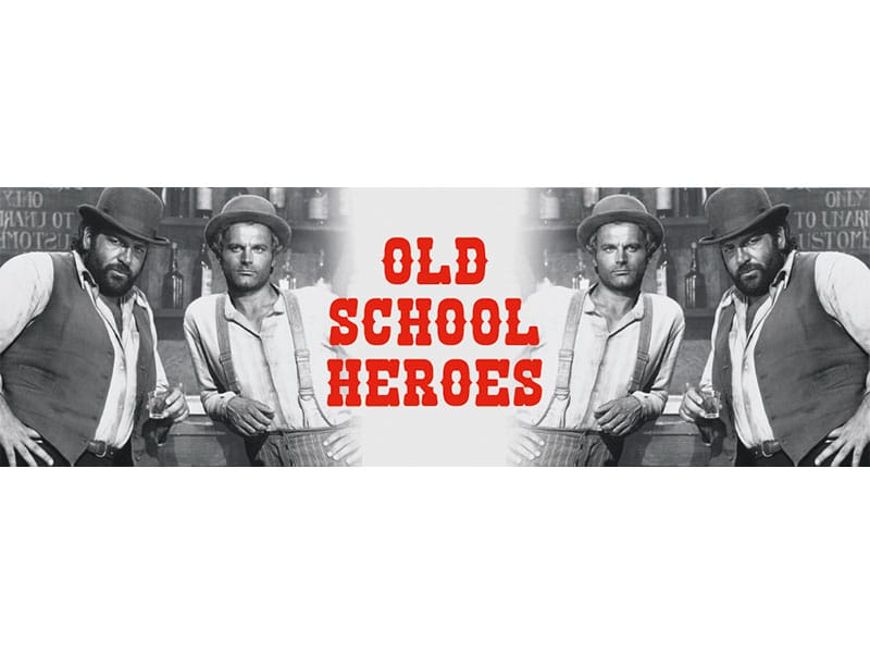 Bud Spencer & Terence Hill Enamel Mug Old School Heroes 4250778143874