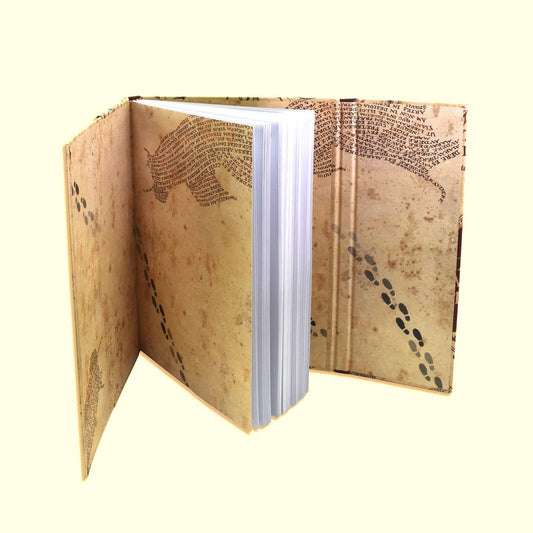 Harry Potter Magnetic A5 Notebook Marauders Map 5056563713456