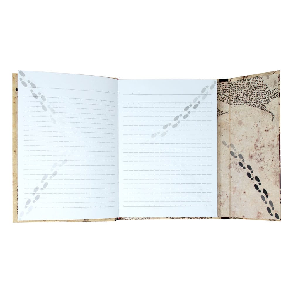 Harry Potter Magnetic A5 Notebook Marauders Map 5056563713456