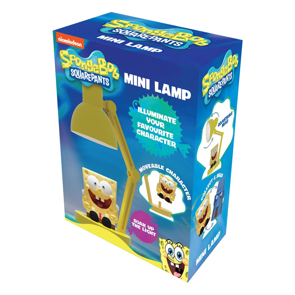 SpongeBob SquarePants Mini LED-Light with Figure 10 cm 5056563717126