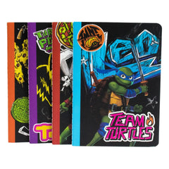 Teenage Mutant Ninja Turtles 4-Pack Notebooks 5056563716020