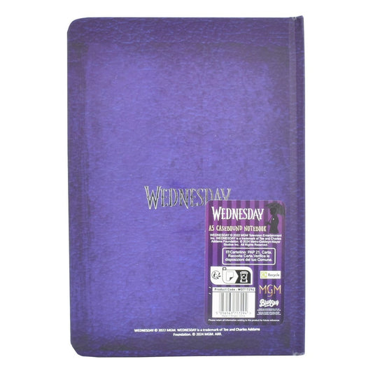 Wednesday A5 Notebook Nightshade 5056563717294