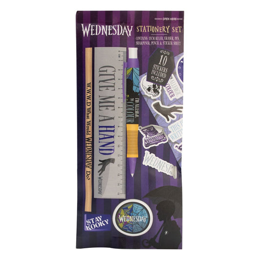 Wednesday Stationery Set 5-Pack 5056563719304