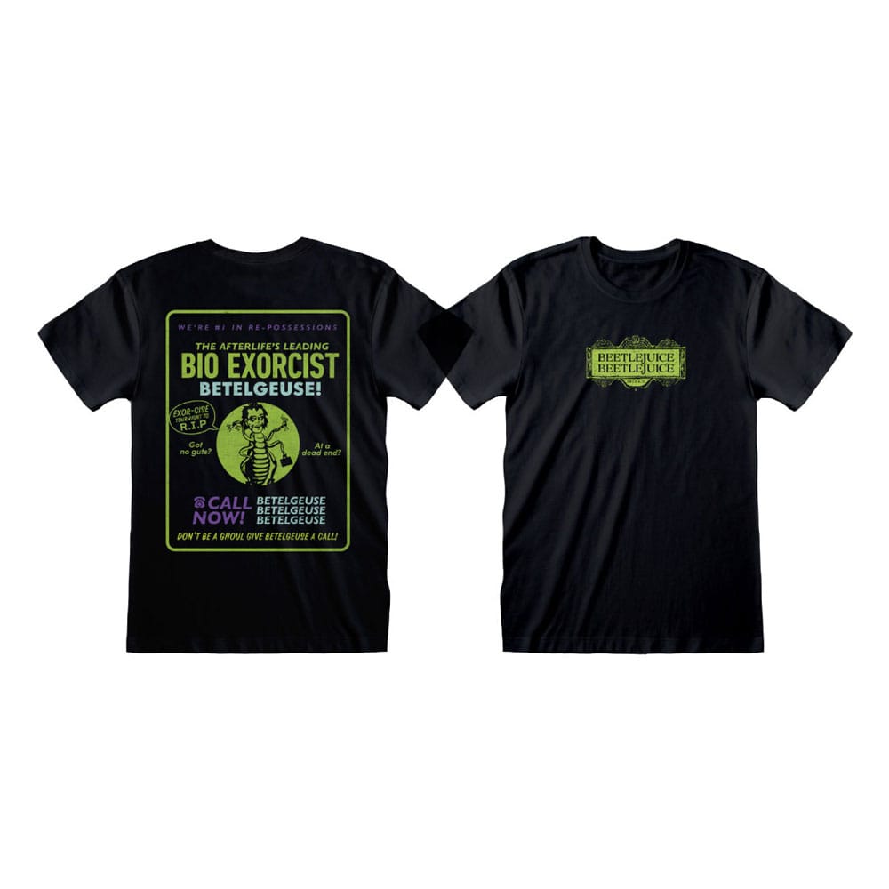 Beetlejuice 2 T-Shirt Bio Exorcist Size S 5056688594473