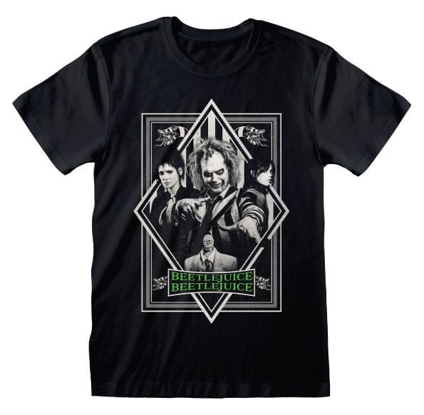 Beetlejuice 2 T-Shirt Poster Plain Size S 5056688594374