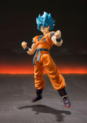 Dragon Ball Super Broly S.H. Figuarts Action Figure Super Saiyan God Super Saiyan Goku Super 14 cm 4573102557001