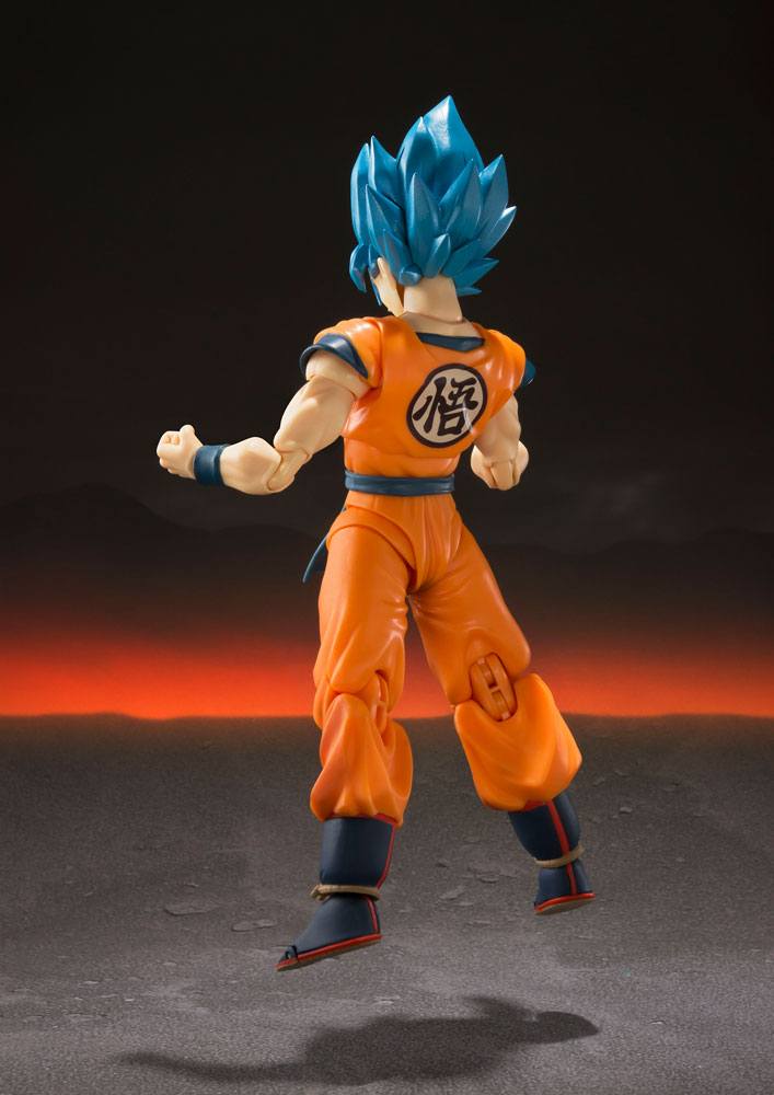 Dragon Ball Super Broly S.H. Figuarts Action Figure Super Saiyan God Super Saiyan Goku Super 14 cm 4573102557001