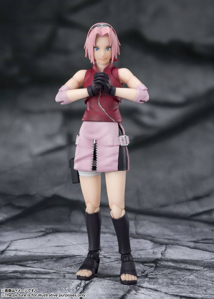 Naruto Shippuden S.H. Figuarts Action Figure Sakura Haruno -Inheritor of Tsunade's indominable will- 14 cm 4573102673305