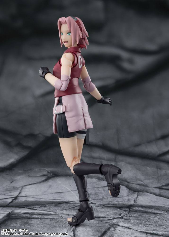 Naruto Shippuden S.H. Figuarts Action Figure Sakura Haruno -Inheritor of Tsunade's indominable will- 14 cm 4573102673305