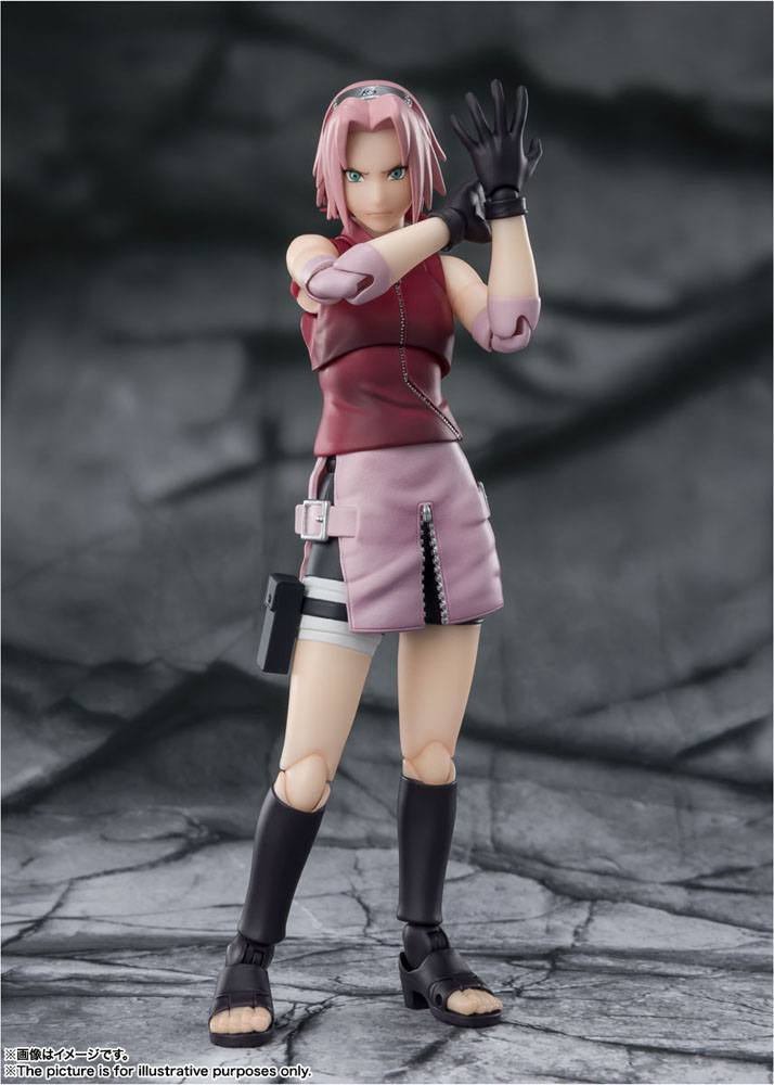 Naruto Shippuden S.H. Figuarts Action Figure Sakura Haruno -Inheritor of Tsunade's indominable will- 14 cm 4573102673305