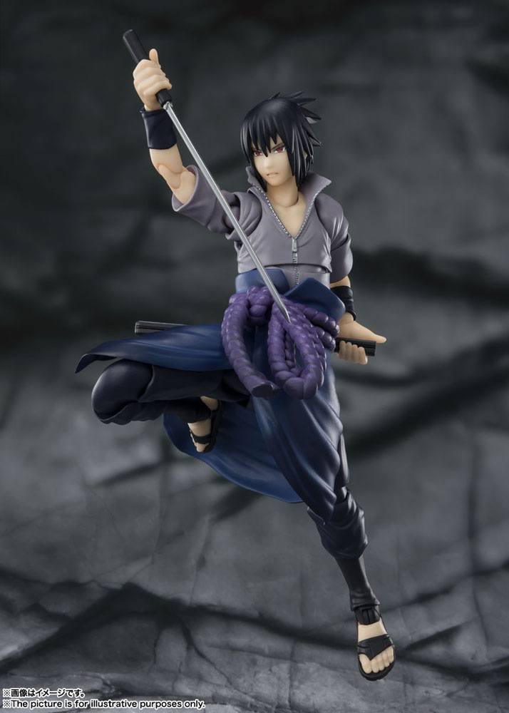 Naruto Shippuden S.H. Figuarts Action Figure Sasuke Uchiha -He who bears all Hatred- 15 cm 4573102673312