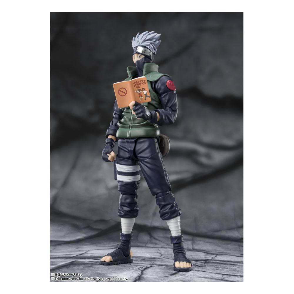 Naruto Shippuden S.H. Figuarts Action Figure Kakashi Hatake -The famed Sharingan Hero- 16 cm 4573102634511