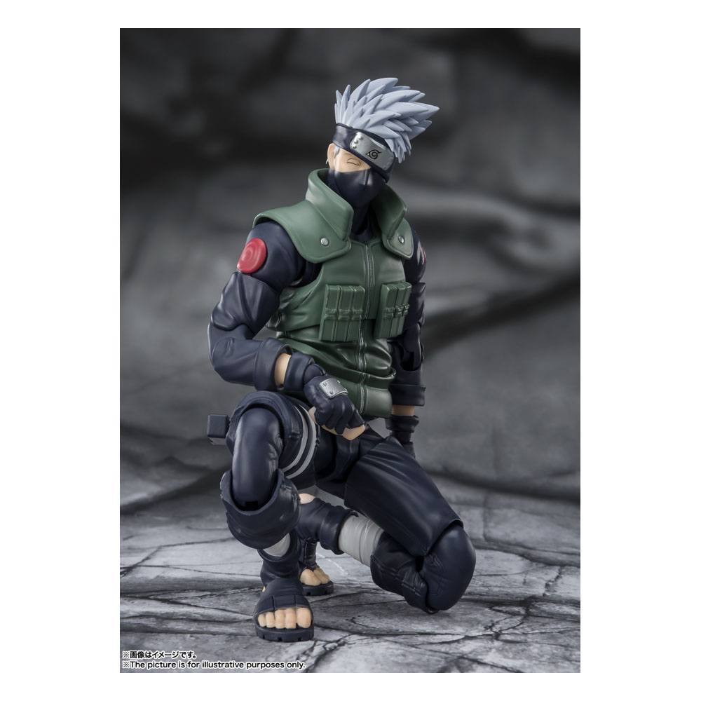 Naruto Shippuden S.H. Figuarts Action Figure Kakashi Hatake -The famed Sharingan Hero- 16 cm 4573102634511