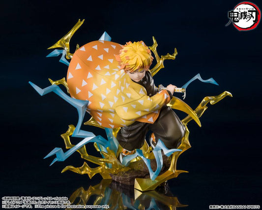 Demon Slayer FiguartsZERO PVC Statue Zenitsu Agatsuma Thunderclap and Flash 15 cm 4573102637345