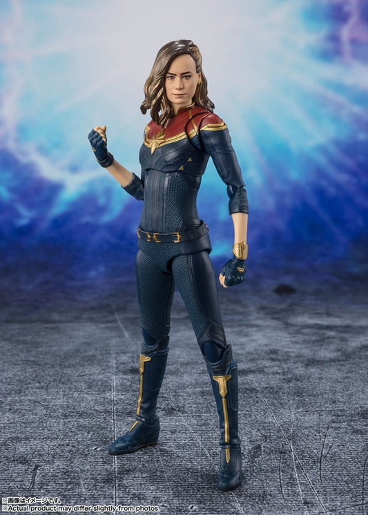 The Marvels S.H. Figuarts Action Figure Captain Marvel 15 cm 4573102641625