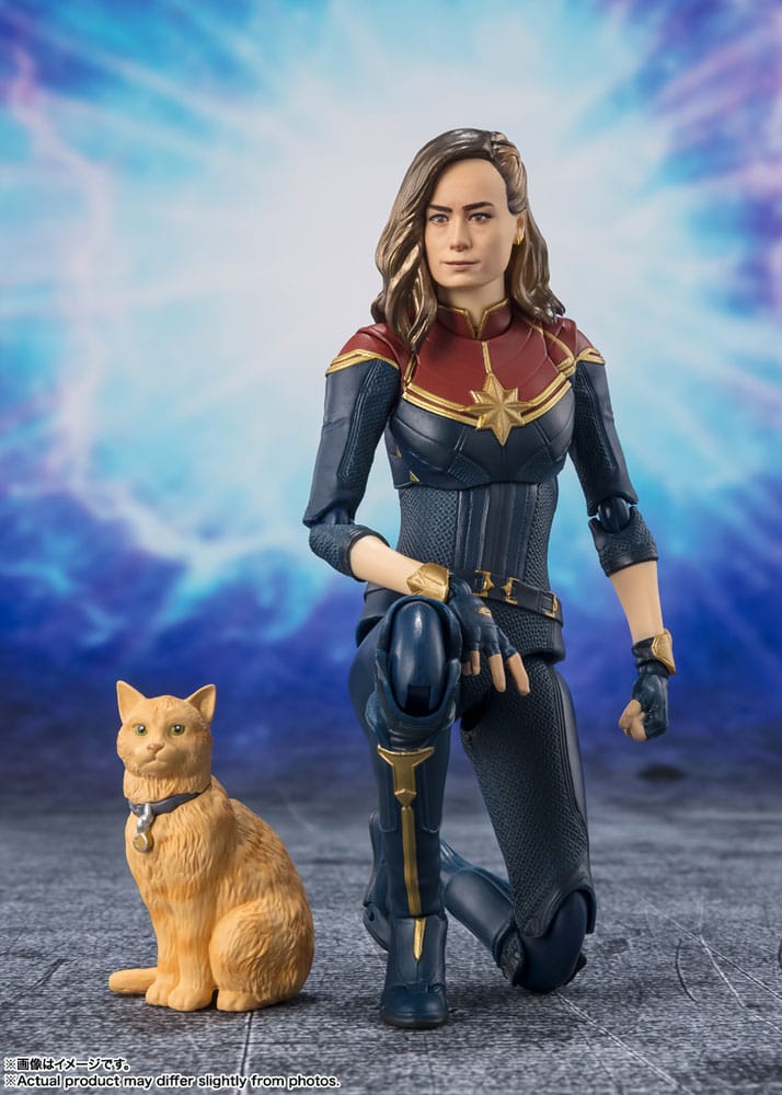 The Marvels S.H. Figuarts Action Figure Captain Marvel 15 cm 4573102641625