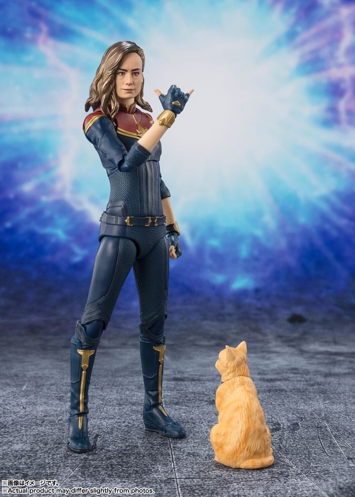 The Marvels S.H. Figuarts Action Figure Captain Marvel 15 cm 4573102641625