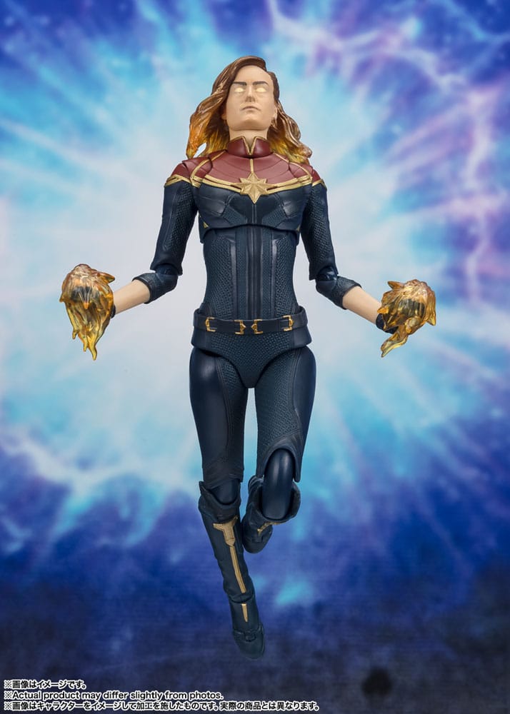 The Marvels S.H. Figuarts Action Figure Captain Marvel 15 cm 4573102641625