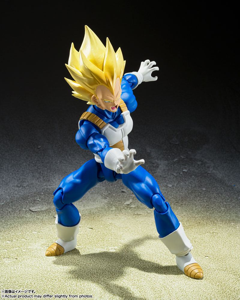 Dragon Ball Z S.H. Figuarts Action Figure Super Saiyan Vegeta (Awakened Super Saiyan Blood) 14 cm 4573102641861