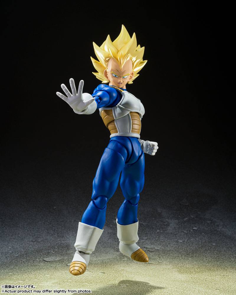 Dragon Ball Z S.H. Figuarts Action Figure Super Saiyan Vegeta (Awakened Super Saiyan Blood) 14 cm 4573102641861