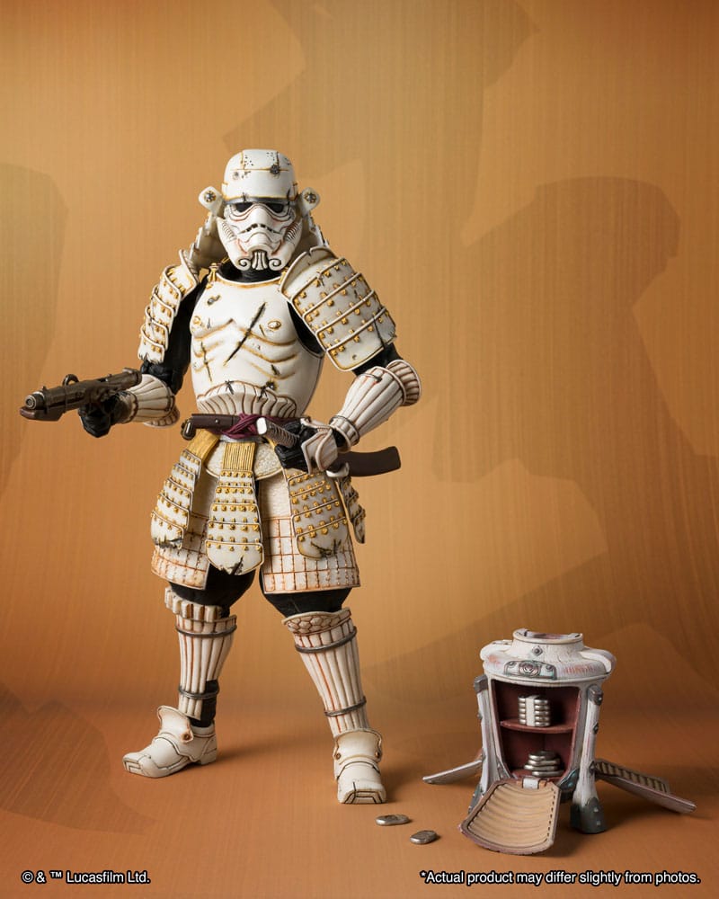 Star Wars: The Mandalorian Meisho Movie Realization Action Figure Ashigaru Stormtrooper (Remnant) 18 cm 4573102650726