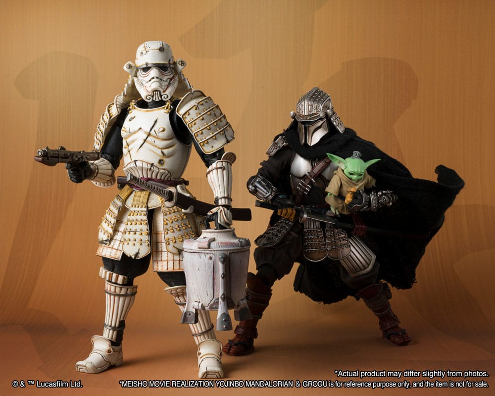 Star Wars: The Mandalorian Meisho Movie Realization Action Figure Ashigaru Stormtrooper (Remnant) 18 cm 4573102650726