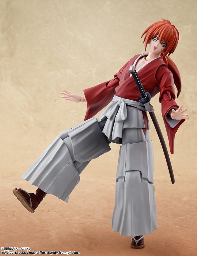 Rurouni Kenshin: Meiji Swordsman Romantic Story S.H. Figuarts Action Figure Kenshin Himura 13 cm 4573102654809